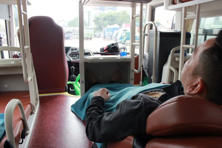 Tam Coc to Phong Nha sleeping bus 7