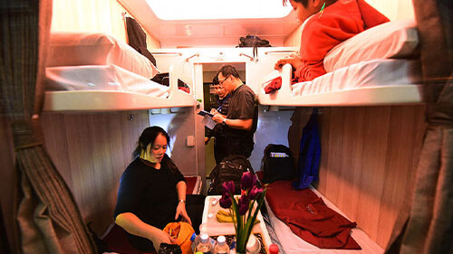 Nha Trang to Da Nang train (by Vietnam Railway)