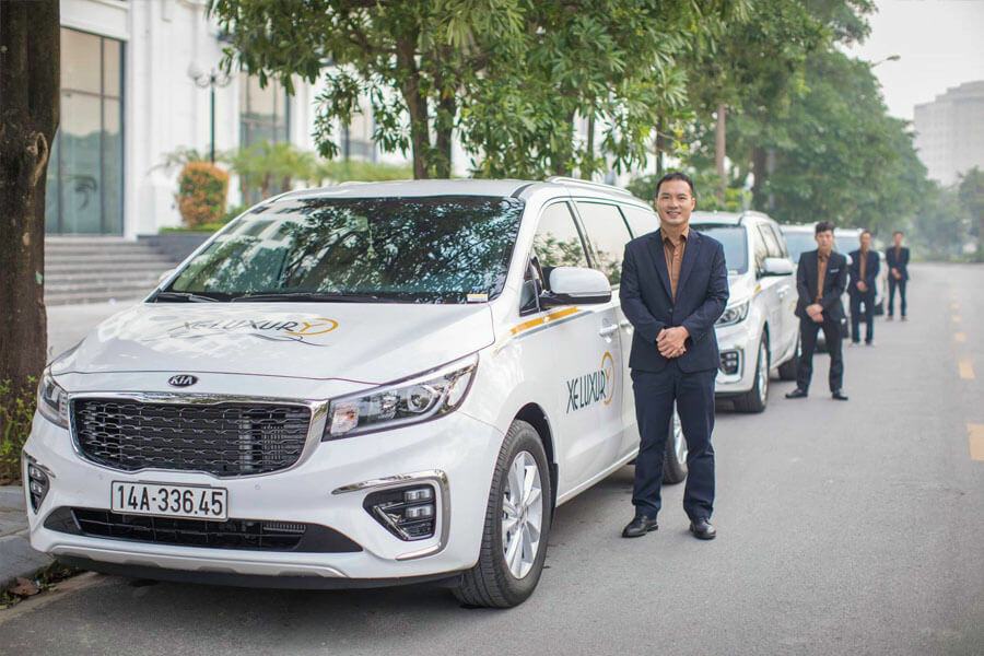 Halong to Ninh Binh limousine van 1