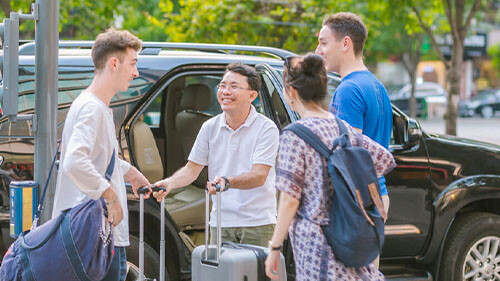 Cat Ba to Hanoi Airport private car transfer
